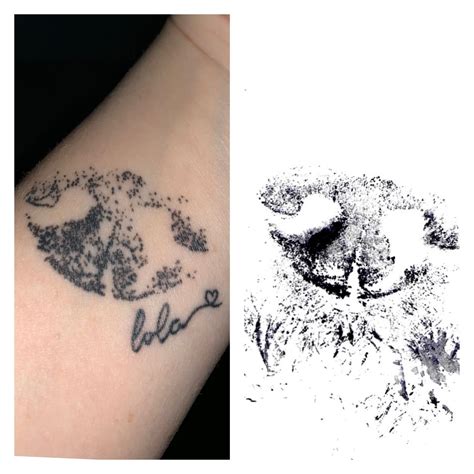 My dog’s nose print tattoo | Nose tattoo, Tattoos, Tattoos for dog lovers
