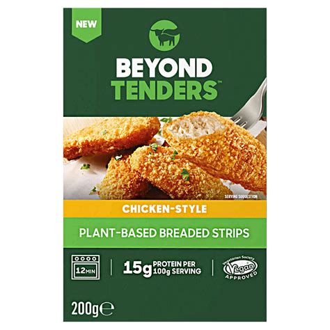 BEYOND MEAT Beyond Tenders, Vegan Tenders, Chicken-Style Plant Based B