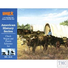 PKIM513 Imex 1:72 Scale Chuck Wagon & Prairie Schooner