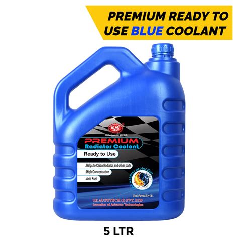 UE Premium Radiator Coolant Ready To Use Blue -5 L | Pre Mixed Coolants ...