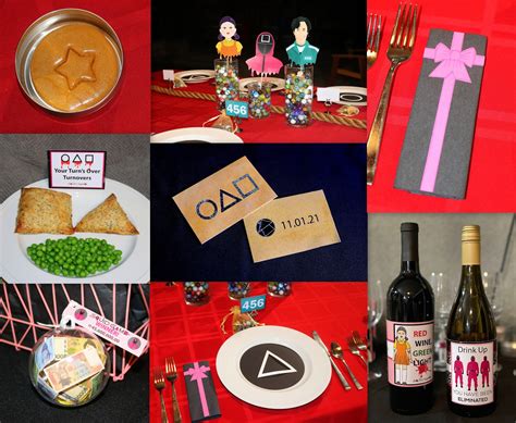 Invite and Delight: Squid Games Dinner