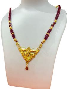 Soumi store Copper Gold-plated Gold Jewellery Set Price in India - Buy ...
