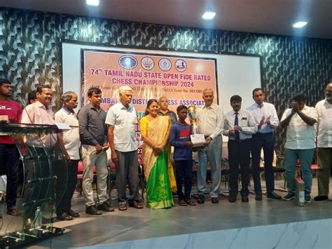 14-year-old Aakash G clinches 74th Tamil Nadu State Open Rating 2024 ...