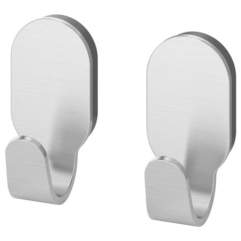 BROGRUND hook, stainless steel - IKEA