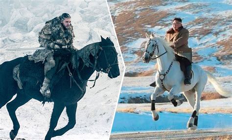 Kim Jong-Un’s Horse Ride Up a Mountain Is Prompting Hilarious ‘King In ...