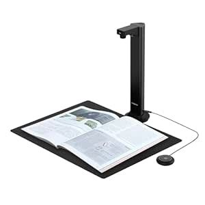 Viisan DL24 Book and Document Scanner. 24MP Sensor Automatically ...