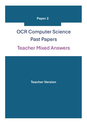 Image result for Computer Paper 2 Questions