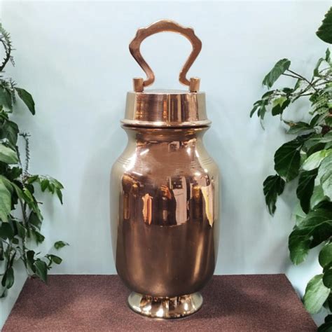 BRAND NEW: NW/005 - 100% Pure Brass Cylindrical Shape Vintage Look Gan ...