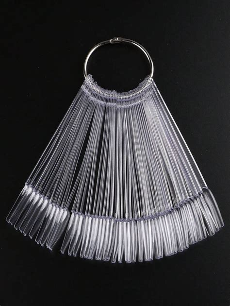 50er Pack Klarer Nagellackfarbkarte Mit Sarg-design-nagelswatches, Gel ...