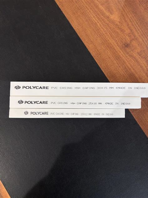 Pvc Casing Caping - Polycare 20x12 MM PVC Casing-Capping Trader ...