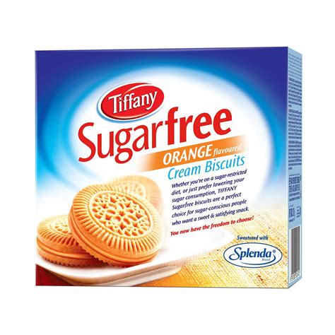 Tiffany Biscuits Sugar-Free Orange Flavored Cream Sandwich Biscuits ...