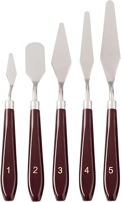 BRUSTRO Artists Palette Knife No. 3011 (Painting Knife) : Amazon.in ...