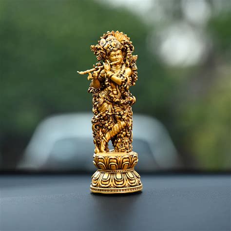 Shree Krishna Idol Car Dashboard – Vellvety