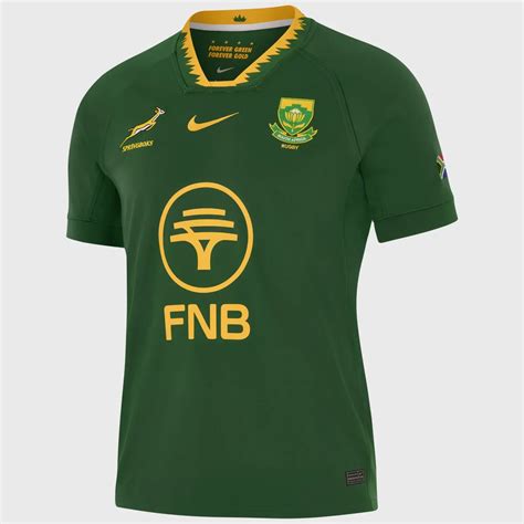 Nike Springboks Men's Home Stadium Rugby Jersey 2025/26 - Rugbystuff.com