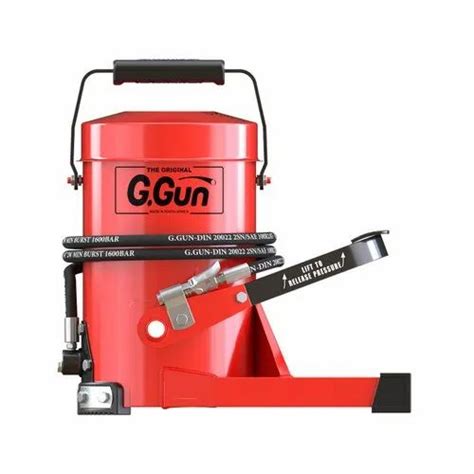 Gurtech High Pressure Foot Operated Grease Gun - Gurtech Foot Operated ...
