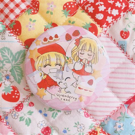 Akazukin Chacha Strawberry Heisei Retro Shoujo Collage Pin - Etsy