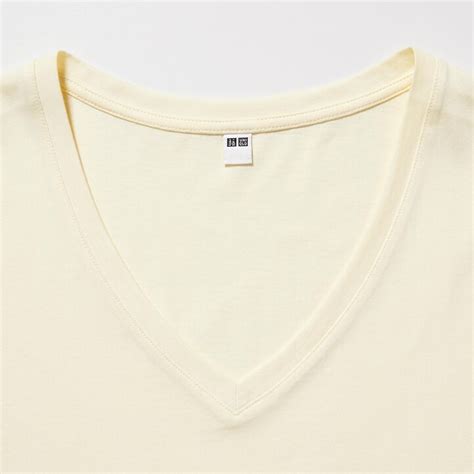Uniqlo T-Shirts & Tops Online Sale - Uniqlo 100pct Supima Cotton V Neck ...