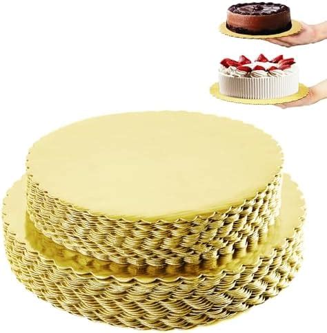 Bakefy 4 Size Combo Cake Base 7,8,9,10 Inch 2 Piece Each Cake Base Cake ...