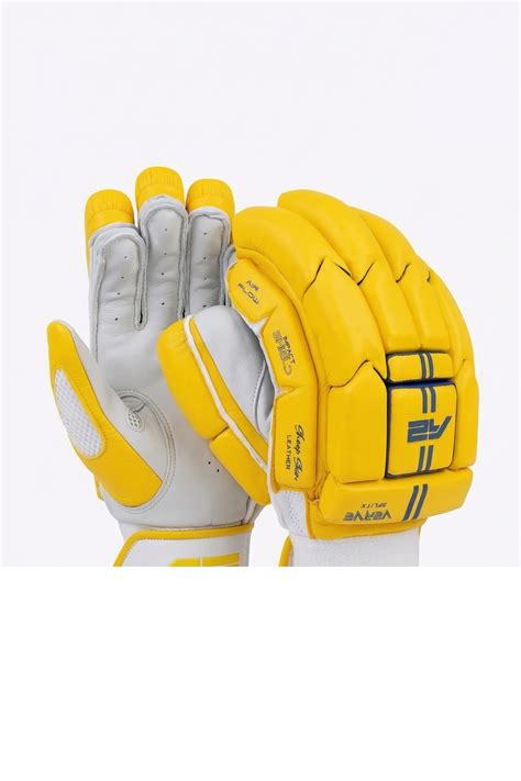 Shop the Best Cricket Batting Gloves - Yellow & Blue | A2 Cricket - A2 ...