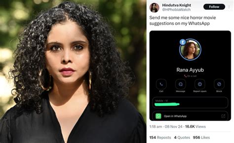 Journalist Rana Ayyub faces targeted harassment after right-wing handle ...