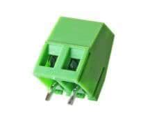 XY128 – 2 Pin Screw Terminal – 5mm Pitch PCB Mount Screw Terminal Block ...