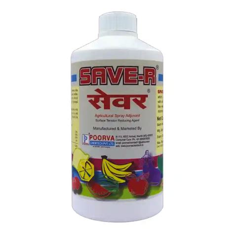 Poorva Save-R Spray Adjuvant | Buy Now – BharatAgri Krushi Dukan
