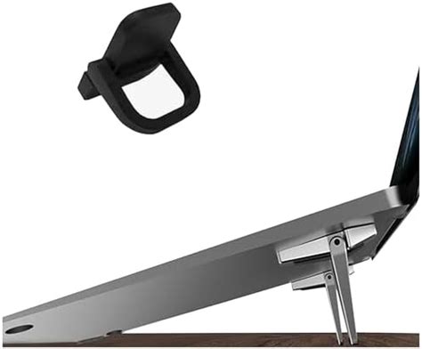 NOTYEX Portable Foldable Mini Invisible Laptop Keyboard Riser, Self ...