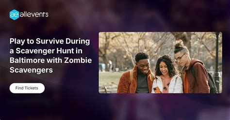 Play to Survive During a Scavenger Hunt in Baltimore with Zombie ...