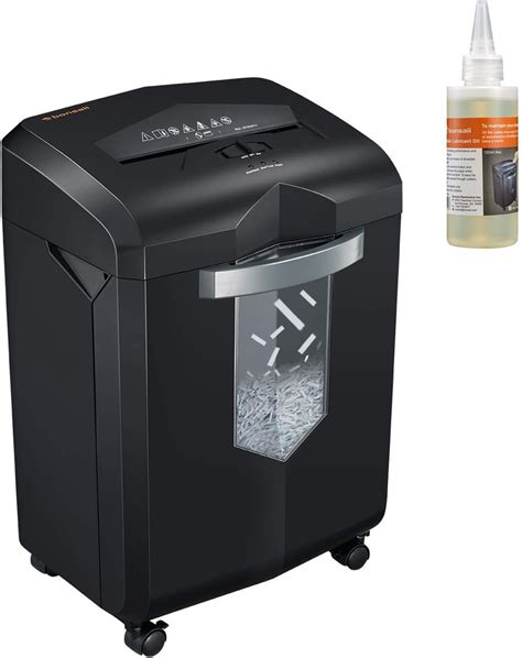 Buy Bonsaii 18 Sheet Cross Cut Paper Shredder C149-C and 120ml ...