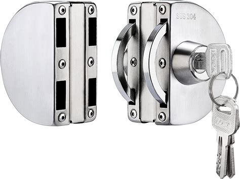 Amazon.com: Sliding Double Glass Door Lock, Home, Office Single Door ...