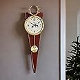 Buy @Home by Nilkamal Stag Pendulum Wall Clock (Brown) Online at Low ...