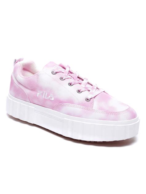 Buy Fila Purple Black Sandblast Low Mottled Tie Dy Women's Sneakers ...
