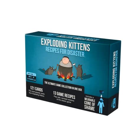 Image result for Exploding Kittens Recipe for Disaster
