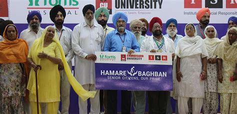 Institutional Social responsibility (ISR) - Chandigarh University