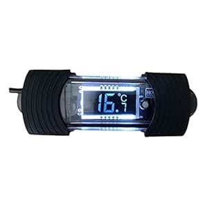 VELURA Fish Tank Thermometers Aquarium Electronic Tool for Glass ...