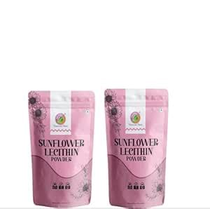 Buy Saipro Sunflower Lecithin Powder, 400g (200 g *Pack of 2) Natural ...