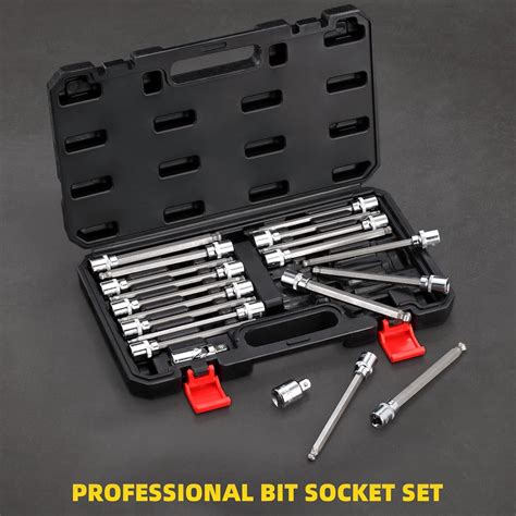ARUCMIN 3/8 Inch Drive Extra Long Hex Bit Socket Set, India | Ubuy