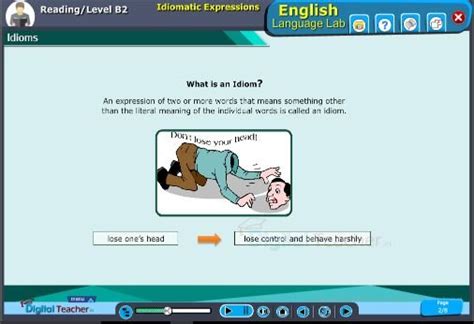 Reading Software Screens Infographics - English Language Lab