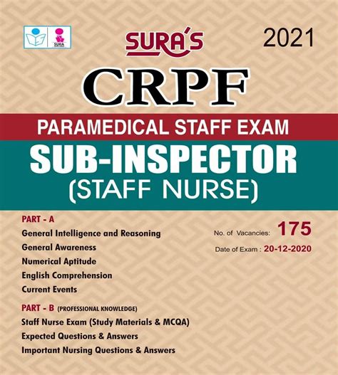 Routemybook - Buy CRPF Paramedical Staff Exam Sub-Inspector (SI) Staff ...