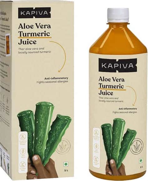 Buy KAPIVA ALOE VERA + TURMERIC JUICE 1L- EVERY DAY DETOX DRINK HELPS ...