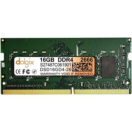 Amazon.in: Buy Dolgix 16GB DDR4 2666MHz Laptop/ Notebook RAM (Memory ...