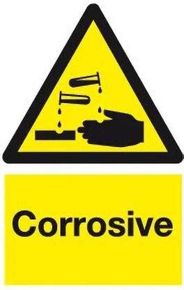 RLDigitalUnits Corrosive sign stickers and boards Emergency Sign Price ...