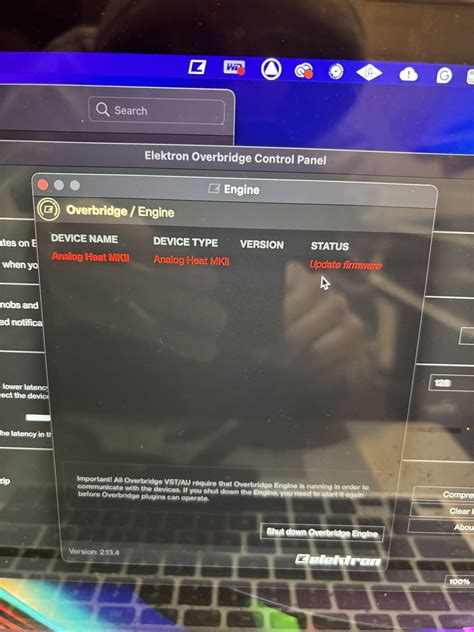 Analog Heat MKII Not Recognized in Overbridge – Stuck on Firmware ...
