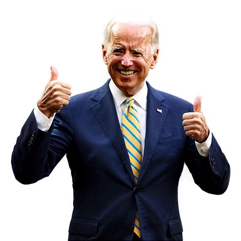Download Joe Biden Thumbs Up Png 8 | Wallpapers.com