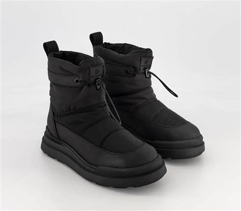 EARTHADDICT Jordan Snow Boots Black - Women’s Flat Boots