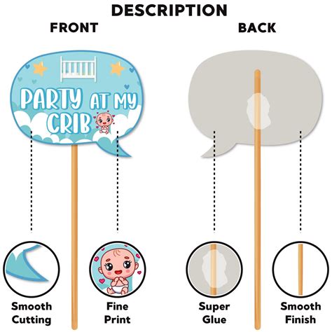 Photobooth Props For Boy's Naming Ceremony – Festiko