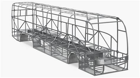 Bus Frame Structure 3D model | 3D Molier International