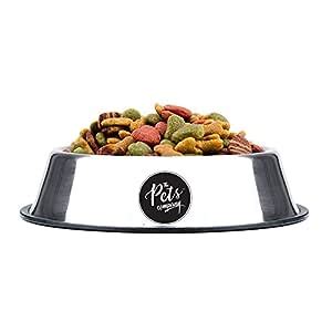 The Pets Company Dog Feeding Bowl, Stainless Steel Bowls for Small Dogs ...