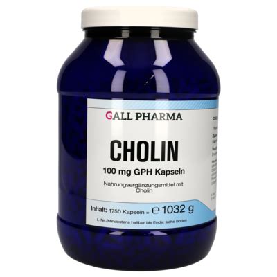 Choline 100 mg GPH Capsules [3991020]-Gall-Pharma GmbH-Online-Shop