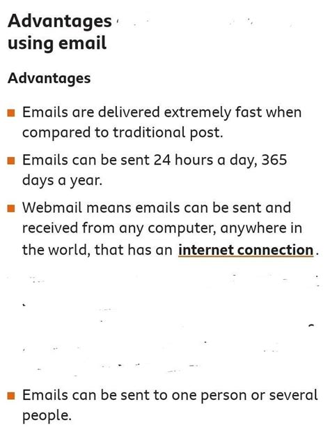1. What is email? Write four advantages of email over traditional mail ...